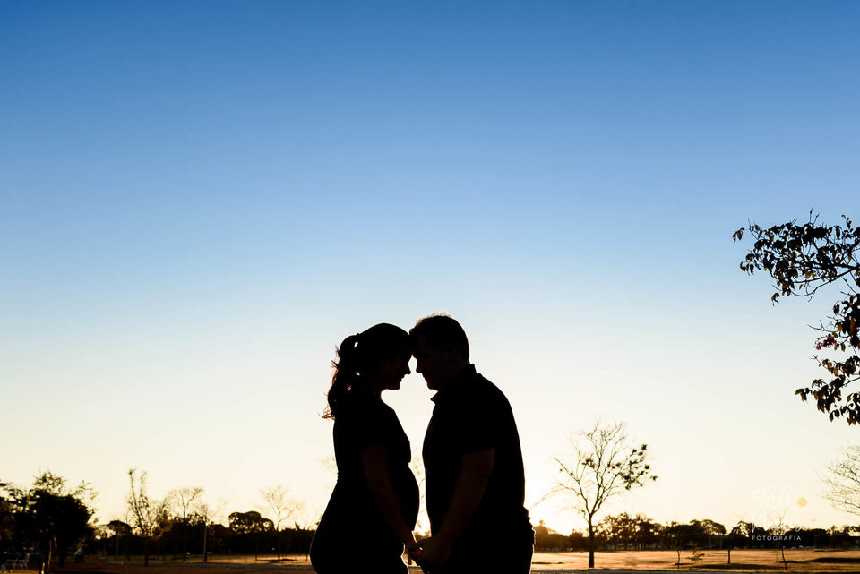 Ensaio Gestante na Praça dos Cristais com Lorena